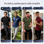 Camisas de Botones para Hombre Pousbo® – Sin Plancha