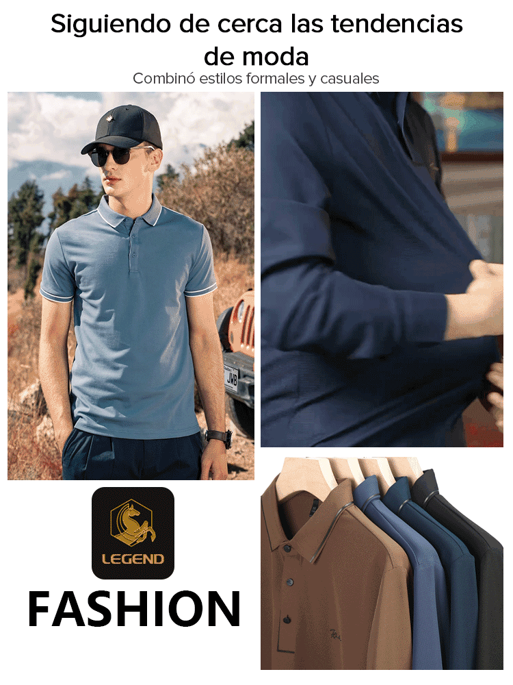 Camisa de manga larga nuevo modelo de negocios casual  con cuello solapa