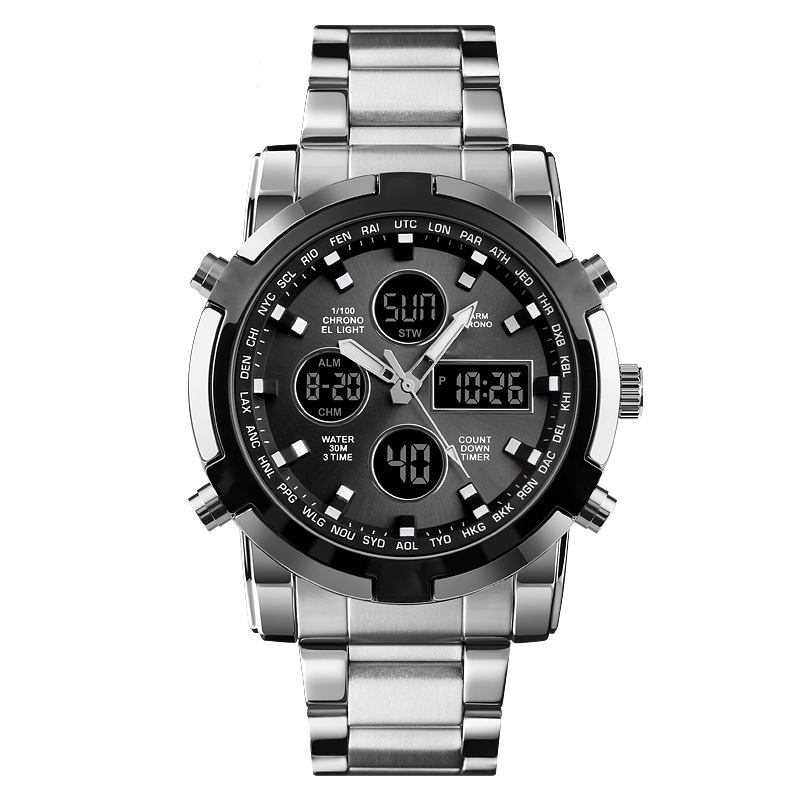 ⏰ ¡Oferta Limitada 50% OFF! ⏱️ Reloj Militar 48mm con Doble Visualización – Resistente al Agua, Preciso y Estilo Aventurero 🏞️💪