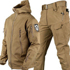 Conjunto de chaqueta y pantalones tácticos Soft Shell para hombre
