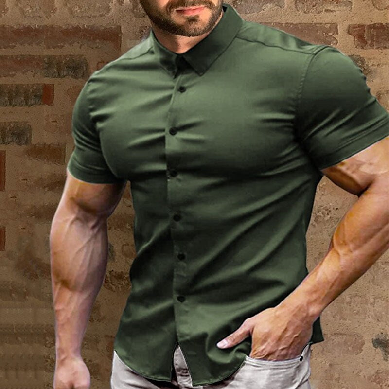 Camisas de Botones para Hombre Pousbo® – Sin Plancha