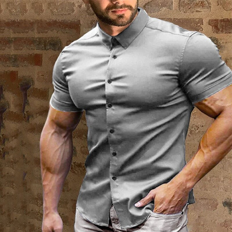 Camisas de Botones para Hombre Pousbo® – Sin Plancha