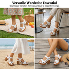 🌼 ¡OFERTA POR TIEMPO LIMITADO 50% DE DESCUENTO! ✨Sandalias de Plataforma para Mujer de Verano con Velcro Ajustable y Suela Antiderrapante