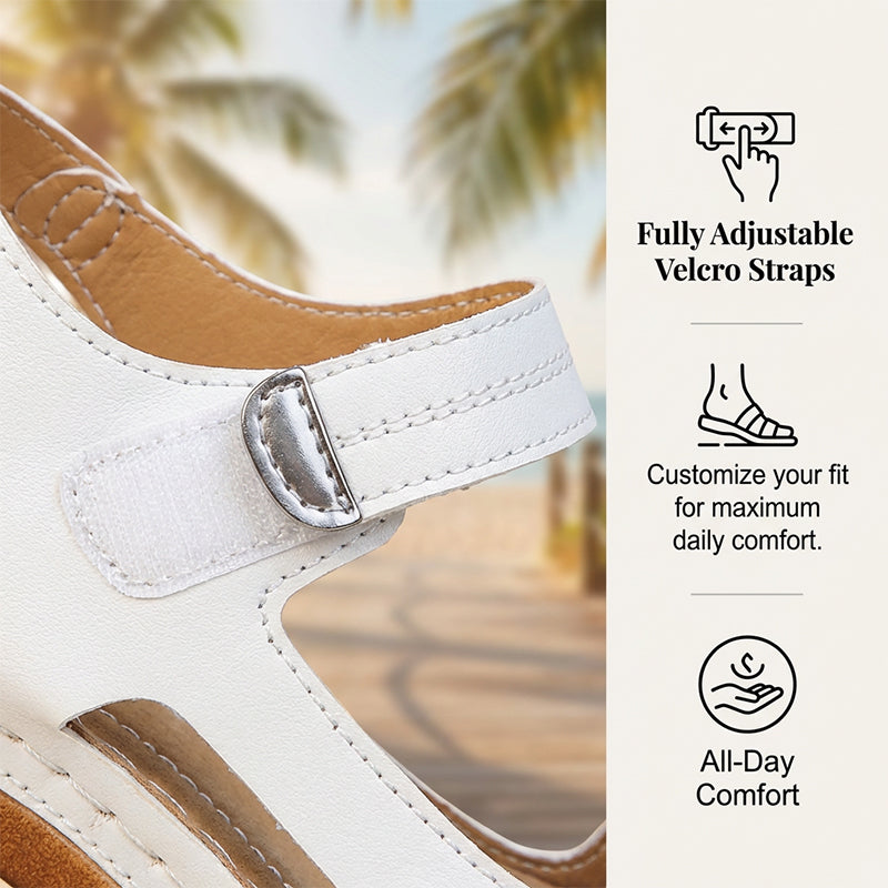 🌼 ¡OFERTA POR TIEMPO LIMITADO 50% DE DESCUENTO! ✨Sandalias de Plataforma para Mujer de Verano con Velcro Ajustable y Suela Antiderrapante